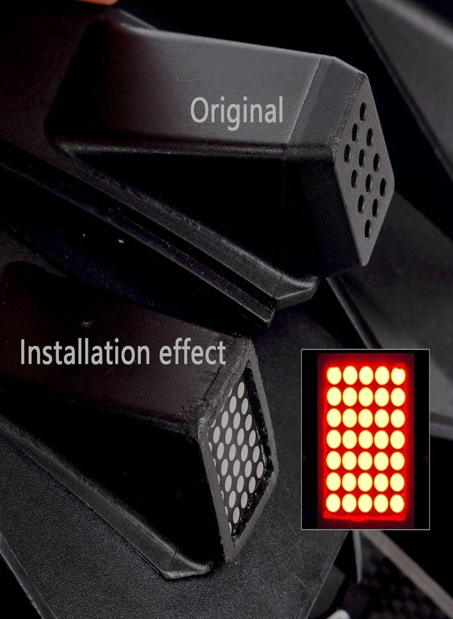MOSHNOLY 3PCS Nylon 1*Front Light & 2* Rear Light Set for Arrma 6S 1/7 Limitless V2 V1, Front Lamp Upgrade Set,RC Car Taillight LED Durable DIY Lamp Bar for Arrma 6S Upgrade Parts Lighting Accessories - Image 3
